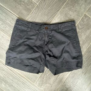 Gray North Face shorts
